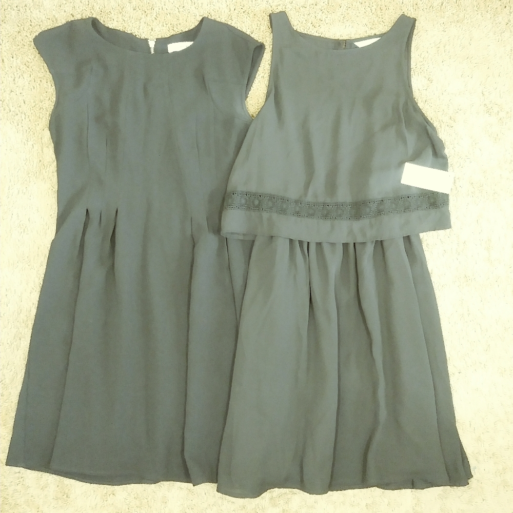 Lot of 2 Black dresses Small- Decree & Speechless